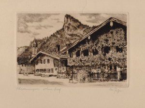 Oberammergau. Oberndorf.