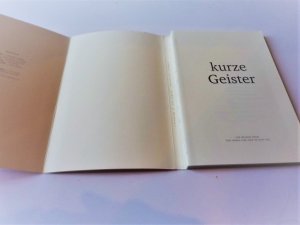 gebrauchtes Buch – Henning Wenzel – kurze Geister - Geschichten von Henning H. Wenzel