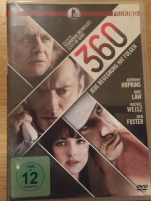 DVD 360 Jede Begegnung hat Folgen (Anthony Hopkins, Jude Law, Rachel Weisz)