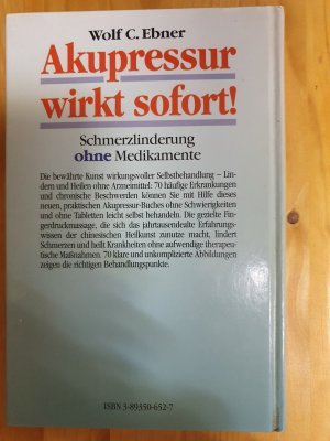 Akupressur wirkt sofort