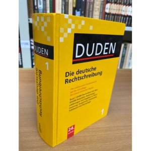 gebrauchtes Buch – Автор не указан – Duden - Die deutsche Rechtschreibung 24. Auflage