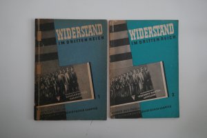 Widerstand im Dritten Reich: Männer und Frauen des illegalen antifaschistischen Kampfes. Heft 1: Klaus Lehmann (Bearb.) - Widerstandsgruppe Schulze-Boysen […]