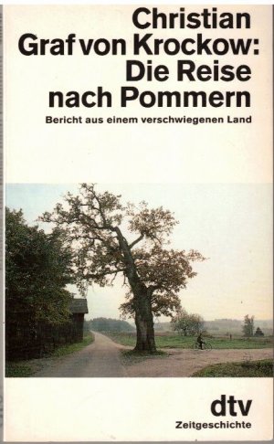 gebrauchtes Buch – Krockow, Christian von – Die Reise nach Pommern (SH)