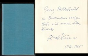 Freiheit bis Mitternacht. // Auf der Vorsatzseite hat der Autor eine kurze Widmung + Signatur hinterlassen: Georg Hildebrandt im Bewusstsein inniger Nähe […]
