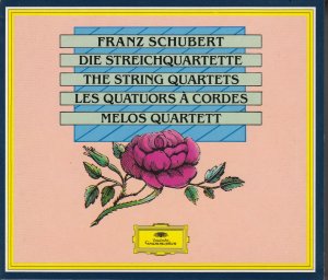 Franz Schubert - Die Streichquartette - Melos Quartett