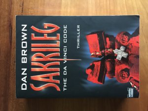 gebrauchtes Buch – Dan Brown – Sakrileg - The Da Vinci Code - . Robert Langdon, Bd. 2