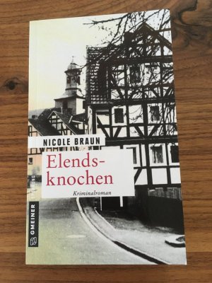 gebrauchtes Buch – Nicole Braun – Elendsknochen - Der dritte Fall für Edgar Brix