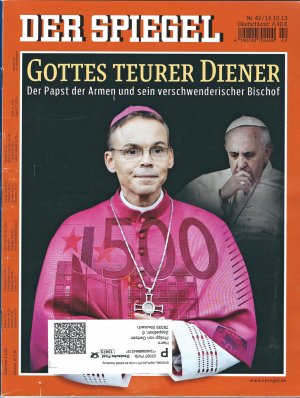 gebrauchtes Buch – Der SPIEGEL  Nr. 42 vom 14.10.2013 - Gottes teurer Diener - Der Papst der Armen und sein verschwenderischer Bischof