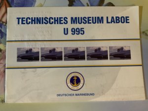 Technisches Museum Laboe U995 Broschüre & Eintrittskarte