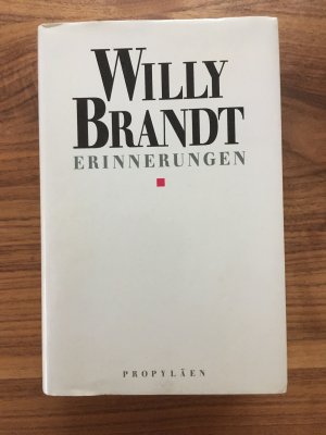 gebrauchtes Buch – Willy Brandt – Erinnerungen