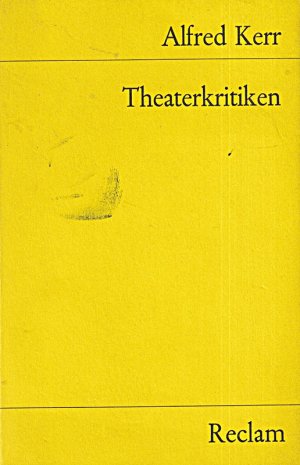 Theaterkritiken.