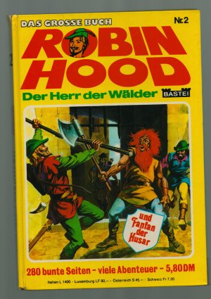 gebrauchtes Buch – J.Ollivier  – Das große Buch Robin Hood - Der Herr der Wälder Nr.2 /und Fanfan der Husar (7 Hefte in einem Band)