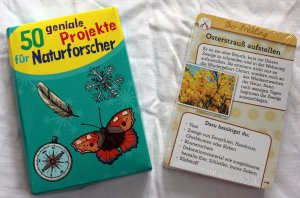 gebrauchtes Spiel – 50 geniale Projekte für Naturforscher - Kartenspiel für Kinder