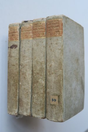 Engelhardt, K. A. und J. Merkel. Neuer Kinderfreund. Gemischte Auflage. 8 Bändchen (I-IV und 9-12) in 4 Bänden. Leipzig, bei Barth, 1794-98. * Mit 1 gestochenem […]