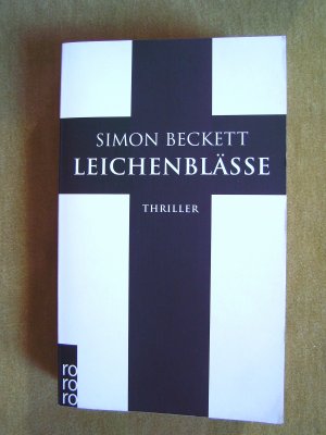 gebrauchtes Buch – Simon Beckett – "Leichenblässe"