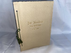 antiquarisches Buch – L. V. Pollák – Der Mondsee. Original-Radierungen.