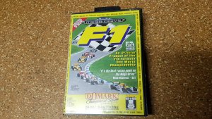 gebrauchtes Spiel – SEGA Mega Drive F1 Formula 1 World Championship Konsolenspiel mit Anleitung