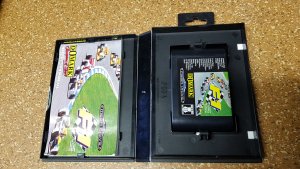 gebrauchtes Spiel – SEGA Mega Drive F1 Formula 1 World Championship Konsolenspiel mit Anleitung