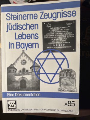 Steinerne Zeugnisse jüdischen Lebens in Bayern