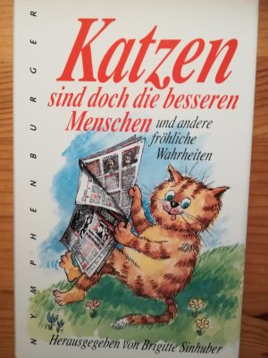 gebrauchtes Buch – Brigitte Sinhuber – Katzen sind doch die besseren Menschen