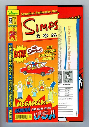 Simpsons Comics - Heft Nr. 43 mit Extra & Werbebeilage