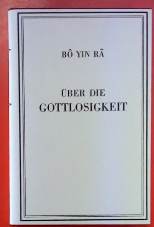 Über die Gottlosigkeit