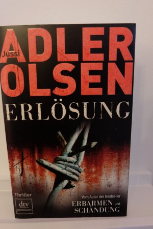 gebrauchtes Buch – Jussi Adler-Olsen – Erlösung - Der dritte Fall für Carl Mørck, Sonderdezernat Q, Thriller