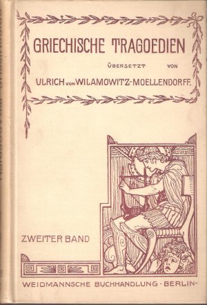 antiquarisches Buch – Griechische Tragoedien