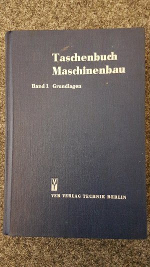 antiquarisches Buch – Berndt, Fronius, Häußler – Taschenbuch Maschinenbau Band 1 Grundlagen