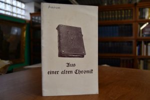 antiquarisches Buch – Erich Pörksen – Aus einer alten Chronik. Missale Slesvicense Amrum 1487.