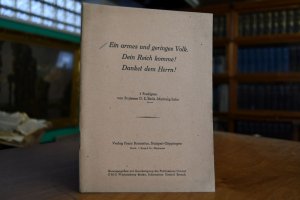 antiquarisches Buch – Balla, E  – Ein armes und geringes Volk. - Dein Reich komme! - Danket dem Herrn! 3 Predigten von E. Balla.