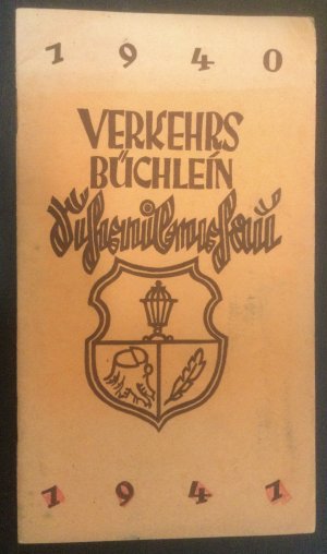 Verkehrsbüchlein Schreiberhau Schlesien 1940 !941