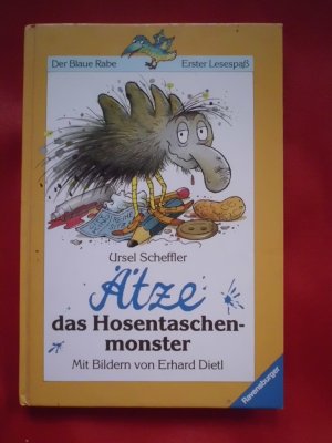 gebrauchtes Buch – Scheffler, Ursel; Dietl – Ätze, das Hosentaschenmonster