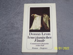 gebrauchtes Buch – Donna Leon – Venezianisches Finale - Commissario Brunettis erster Fall