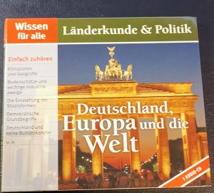 gebrauchtes Hörbuch – Länderkunde und Politik Deutschland  Reihe" Wissen für Alle"