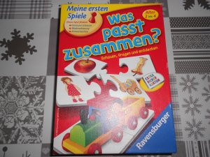 Was passt zusammen ? - Meine ersten Spiele Alter 2 bis 4