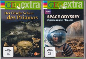 gebrauchter Film – 5+1** SPACE ODYSSEY+DER FALSCHE SCHATZ DES PRIAMOS+ GEHEIMNIS MENSCH+TORTUGA DIE UNGLAUBLICHE REISE DER MEERES-SCHILDKRÖTE+ NATUR-MACHT-GESCHICHTE+SUCHE VERSUNKENE SCHÄTZE