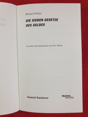 gebrauchtes Buch – Michael Phillips – Die Sieben Gesetze des Geldes