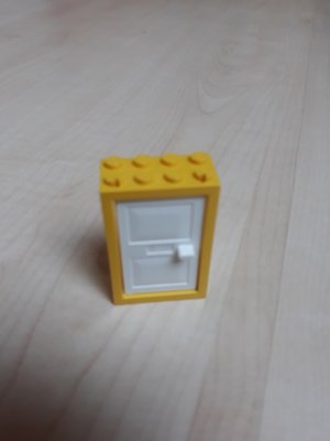 Lego Tür Gelb Weiss