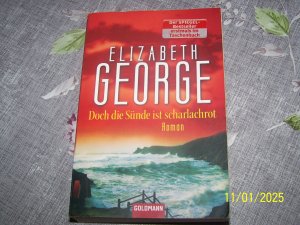 gebrauchtes Buch – Elizabeth George – Doch die Sünde ist scharlachrot - Ein Inspector-Lynley-Roman 15