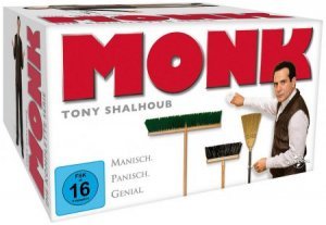 neuer Film – Randall Zisk Jerry Levine Andre Belgrader Micha – Monk - Staffel 1-8 - Gesamtbox [32 DVDs]