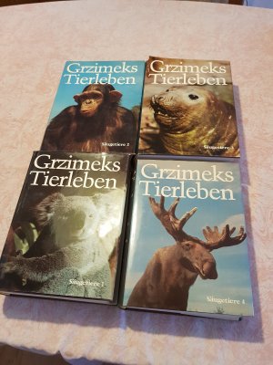 Grzimeks Tierleben, 4 Bände