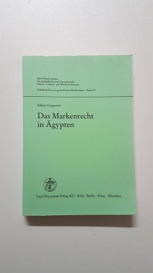 Das Markenrecht in Ägypten