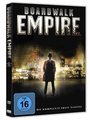 Boardwalk Empire, die komplette 1. Staffel (12 Episoden, 5 DVDs) im Pappschuber