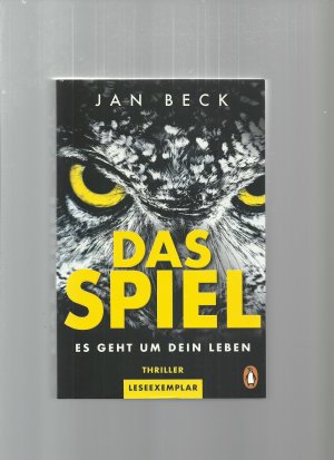 gebrauchtes Buch – Jan Beck – Das Spiel - Es geht um Dein Leben