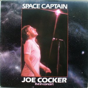 gebrauchter Tonträger – Joe Cocker – space captain - live in concert