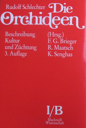 Die Orchideen, in 4 Bdn., Bd.1/B, Taxonomischer Teil