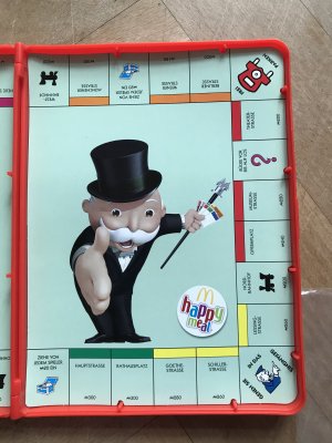 gebrauchtes Spiel – Monopoly - Reise Monopoly- Hasbro