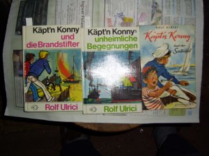 "Käpt´n Konny und die Brandstifter" "Käpt,´n Konnys unheimliche Begegnungen" "Käptn Konny und der Seeteufel" "Käptn Konnys neue Abenteuer" "Käptn Konny […]