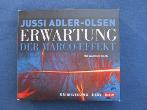 gebrauchtes Hörbuch – Jussi Adler-Olsen – Erwartung - Der Marco-Effekt - 8 CDs